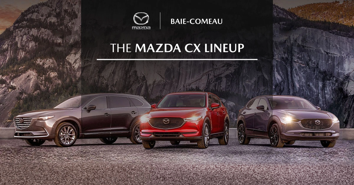 Discover the Mazda CX Lineup