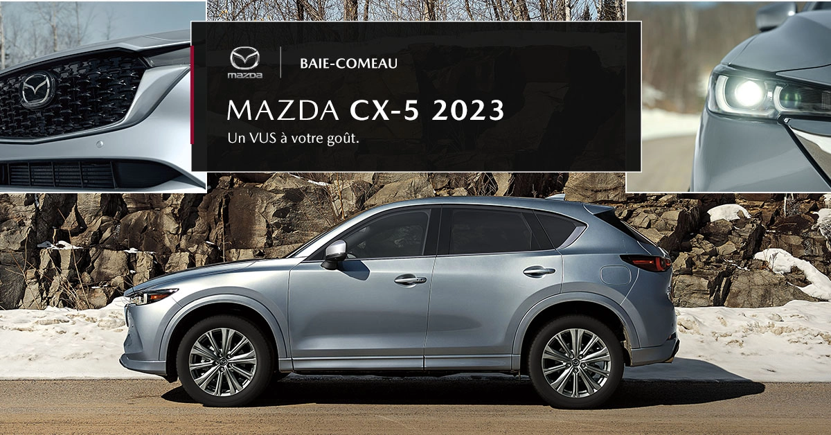Mazda CX-5 2023, un VUS à votre goût