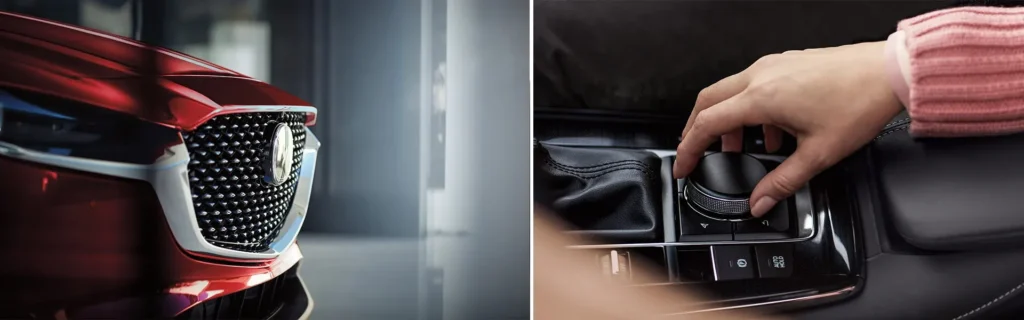 mazda-cx-30-console console Mazda CX-30 et technologie